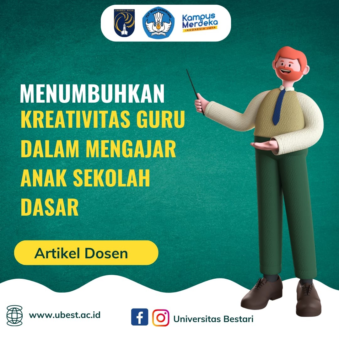 Menumbuhkan Kreativitas Guru dalam Mengajar Anak  Sekolah Dasar