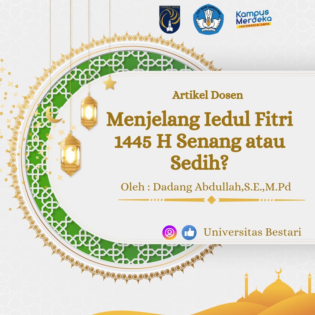 Menjelang Iedul Fitri 1445 H Senang Atau Sedih ?